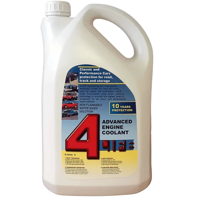 Castrol 4 Life Advanced Engine Coolant 5L FLC5 – Classic & Performance Cars - Castrol - FLC5