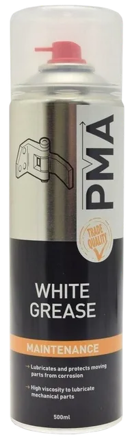 PMA White Calcium Grease PTFE Multi-Purpose Lubricant Aerosol Spray WHGR - PMA - WHGR
