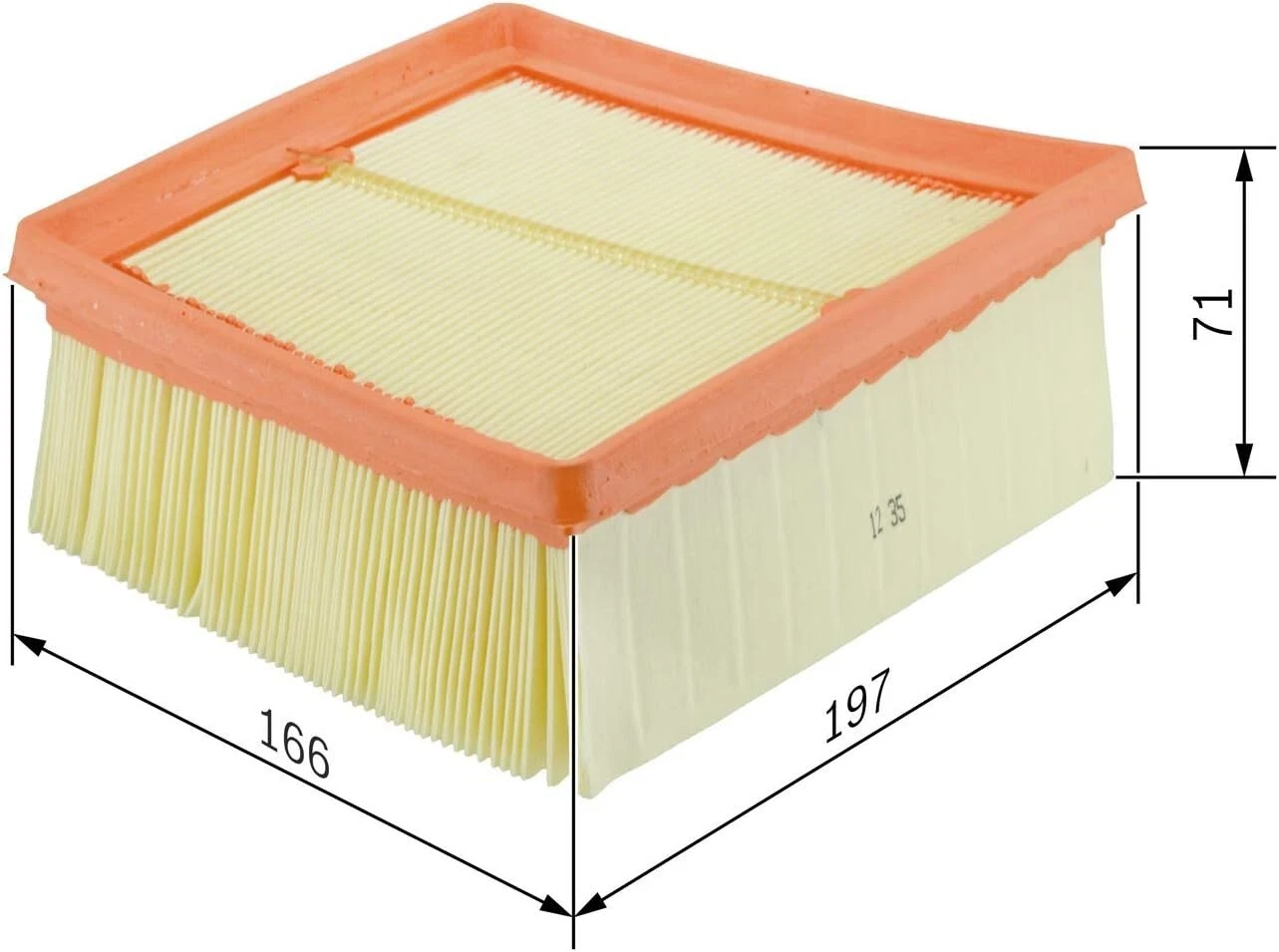 OSCH Service Kit for Ford Fiesta MK7 1.25 1.4 1.6 2008–2018 – Oil Air Cabin Filters & 4 Spark Plugs - Bosch - 0242236633 x4 S0135 P7078 R2415 image 2