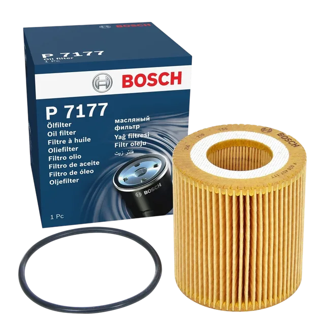 Bosch P7177 Oil Filter for Ford Ranger 2.2 3.2 TDCi 4x4 - Bosch - P7177
