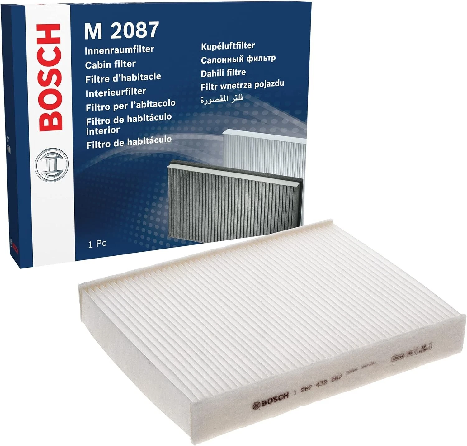 Сервісний комплект BOSCH & NGK для Ford Fiesta MK6 1.25 16V 2002–2008 – фільтри та свічки запалювання - Bosch - P7078 S3593 F5926 M2087 0005 x4 зображення 13