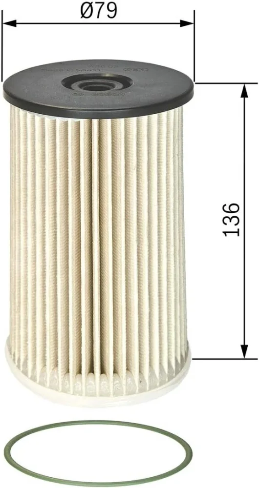 Bosch Service Kit Air Oil Fuel Filters for VW Caddy (2K) 1.9 TDI Diesel 2005–2010 - Bosch - N0008 S9404 P9192 image 3