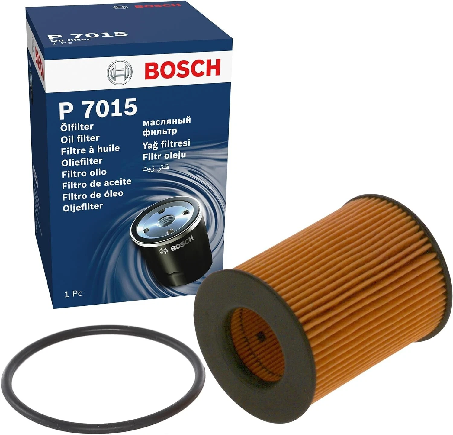 Сервісний комплект BOSCH для Vauxhall Corsa D 1.2 1.4 2006–2012 – масляний, повітряний фільтри та свічки запалювання - Bosch - 0242229699 x4 S0097 P7015 зображення 6
