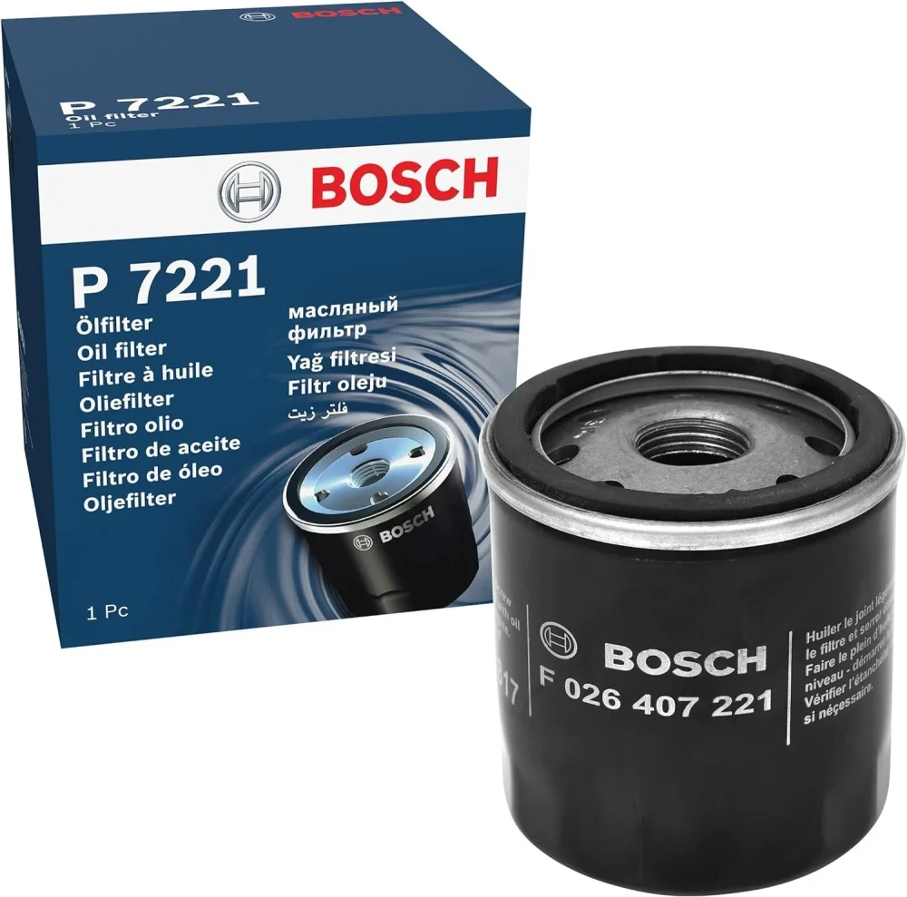 Комплект ТО Bosch масляный воздушный фильтры и свечи зажигания Toyota Aygo 1.0 бензин 2005–2015 - Bosch - P7208 S3971 0242230533 x3 изображение 4