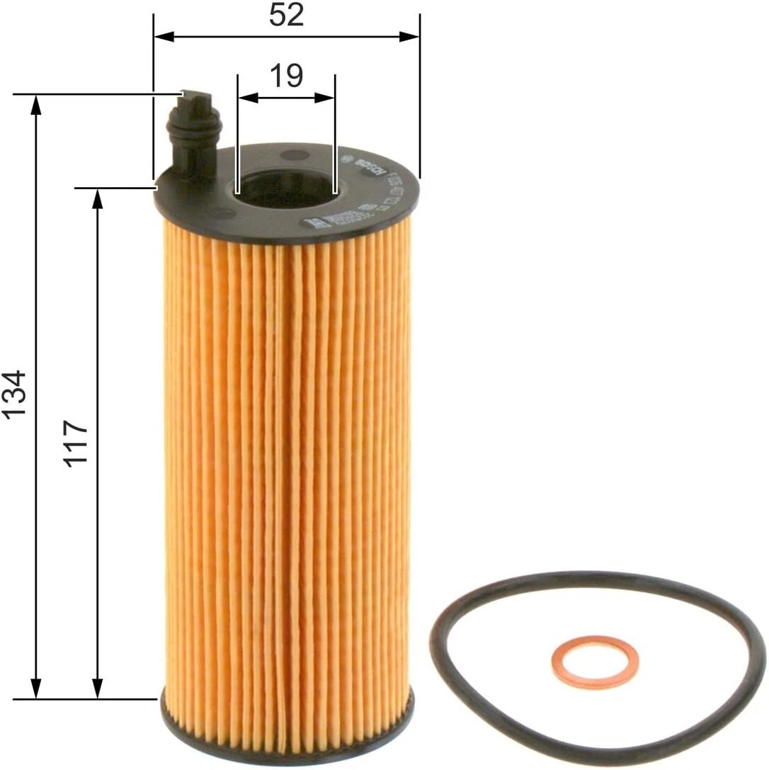 Сервісний комплект оливи та фільтрів для BMW 3 Series F30 F31 330d 335d N57 – олива 5W-30 - Bosch - P7123 908760 907818 x2 зображення 4