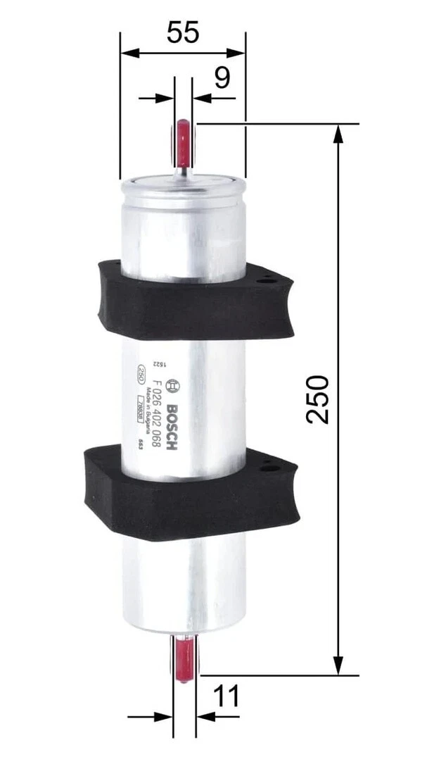 Повний комплект фільтрів BOSCH для Audi A6 C7 2.0 TDI 2011–2015 – CGLC CGLD CMGB - Bosch - P7023 S0289 N2068 R2548 зображення 2