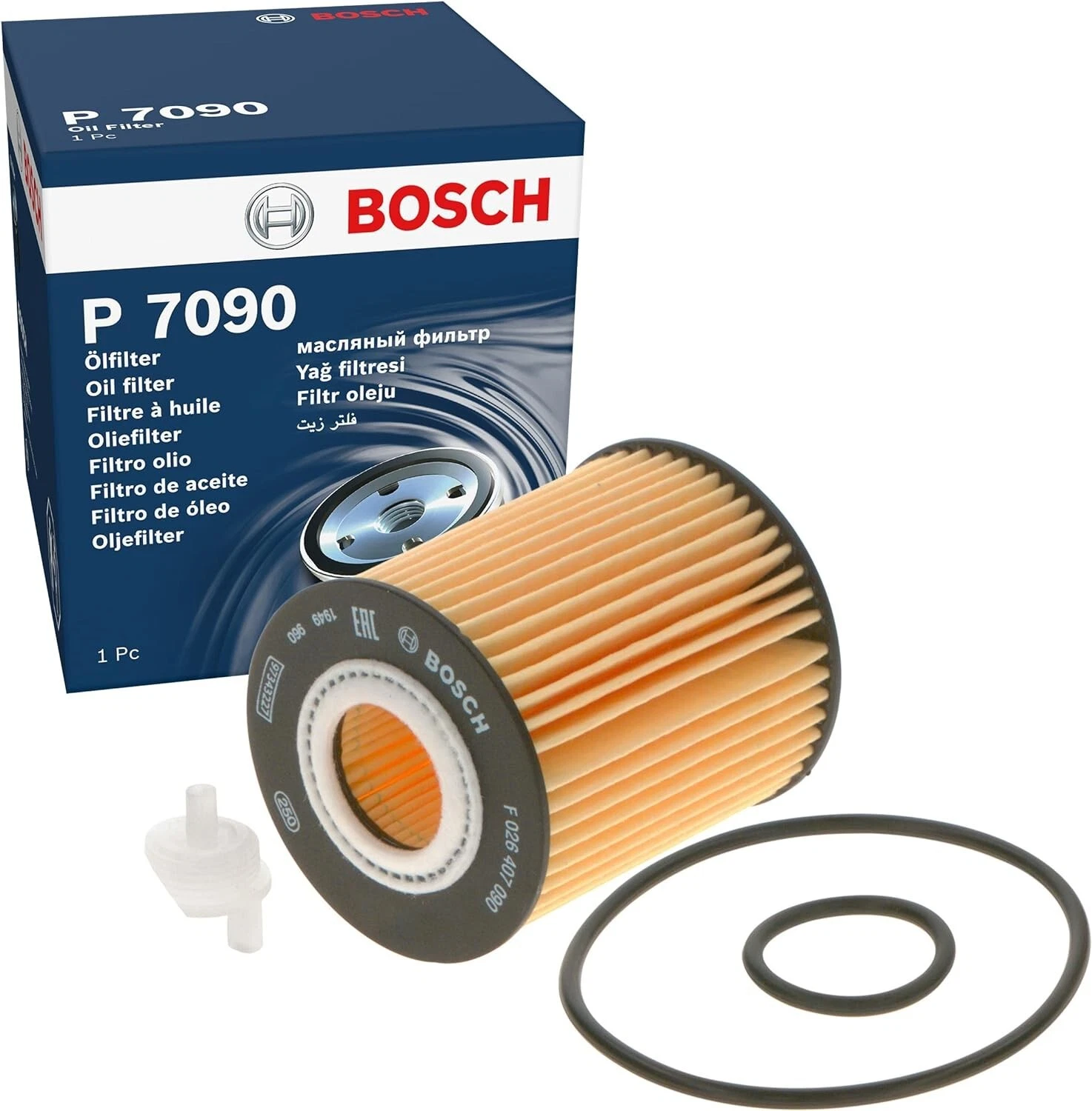 Сервісний комплект BOSCH для Toyota RAV4 2.2 D-4D 2005–2016 – повітряний, масляний, паливний фільтри та олива - Bosch - P7090 N4440 S0176 N2235L N2231L зображення 4
