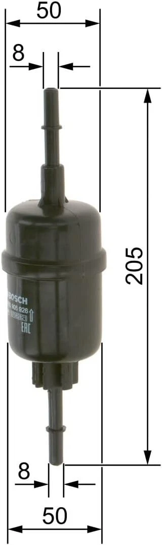 Сервісний комплект BOSCH & NGK для Ford Fiesta MK6 1.25 16V 2002–2008 – фільтри та свічки запалювання - Bosch - P7078 S3593 F5926 M2087 0005 x4 зображення 6