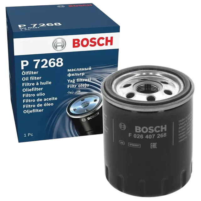 Масляний фільтр Bosch P7268 F026407268 – 9809532380 K9809532380 SU001A4322 - Bosch - P7268