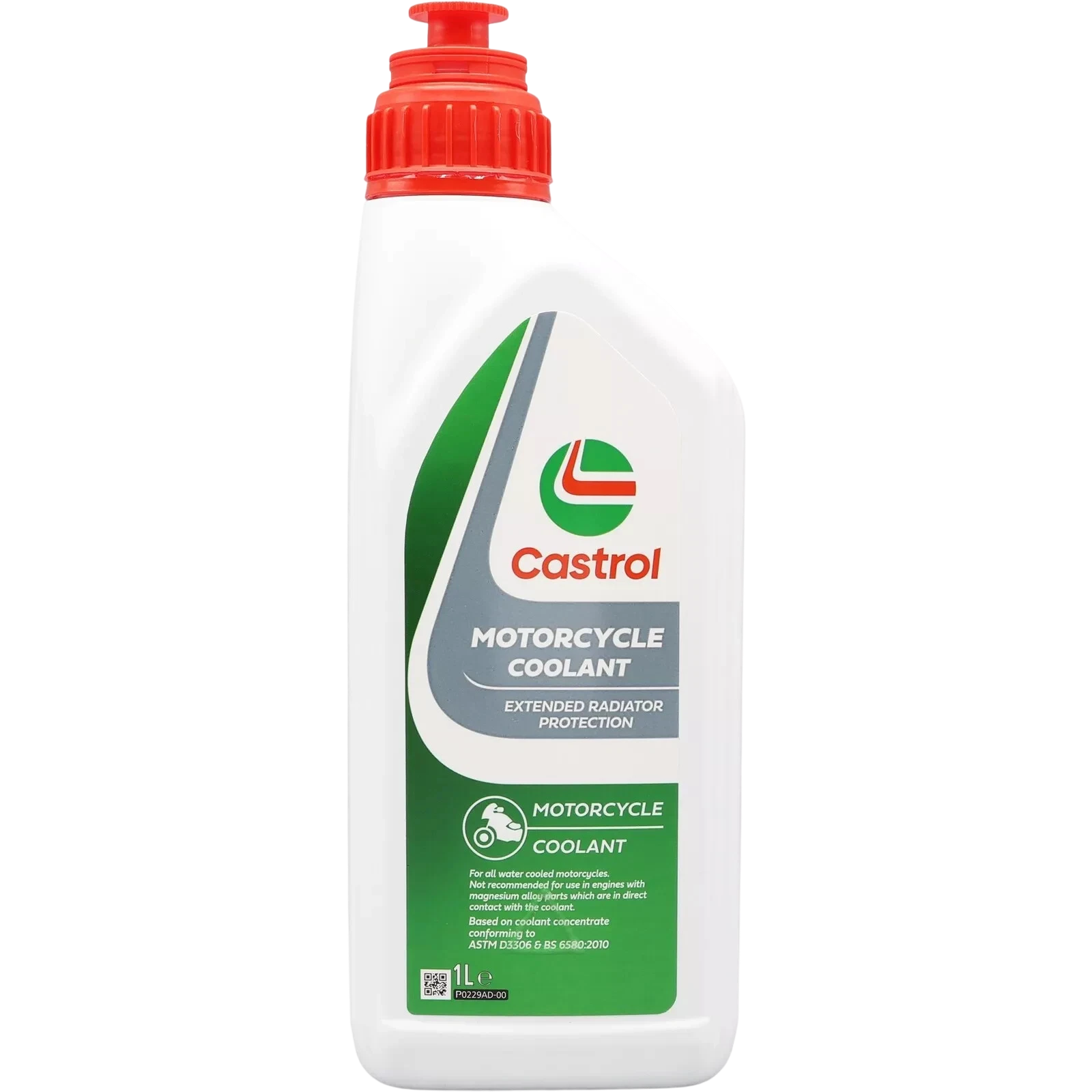 Castrol Motorcycle Coolant 1L 15F1CA – Ready to Use Antifreeze for Motorbikes & Scooters - Castrol - 15F1CA