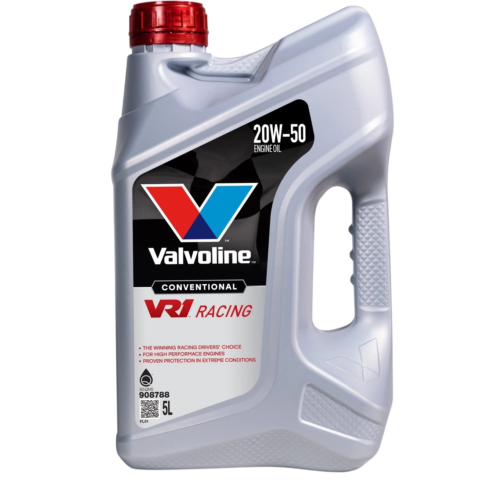 Valvoline VR1 Racing 20W-50 5L 908788 – High Performance Racing Engine Oil Enhanced Formula - VALVOLINE - 908788 image 1