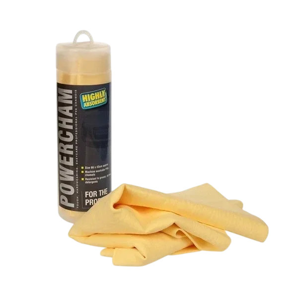 PVA Synthetic Chamois Leather Super Absorbent Car Drying Cleaning Cloth in Tube - Martin Cox - POWERCHAM