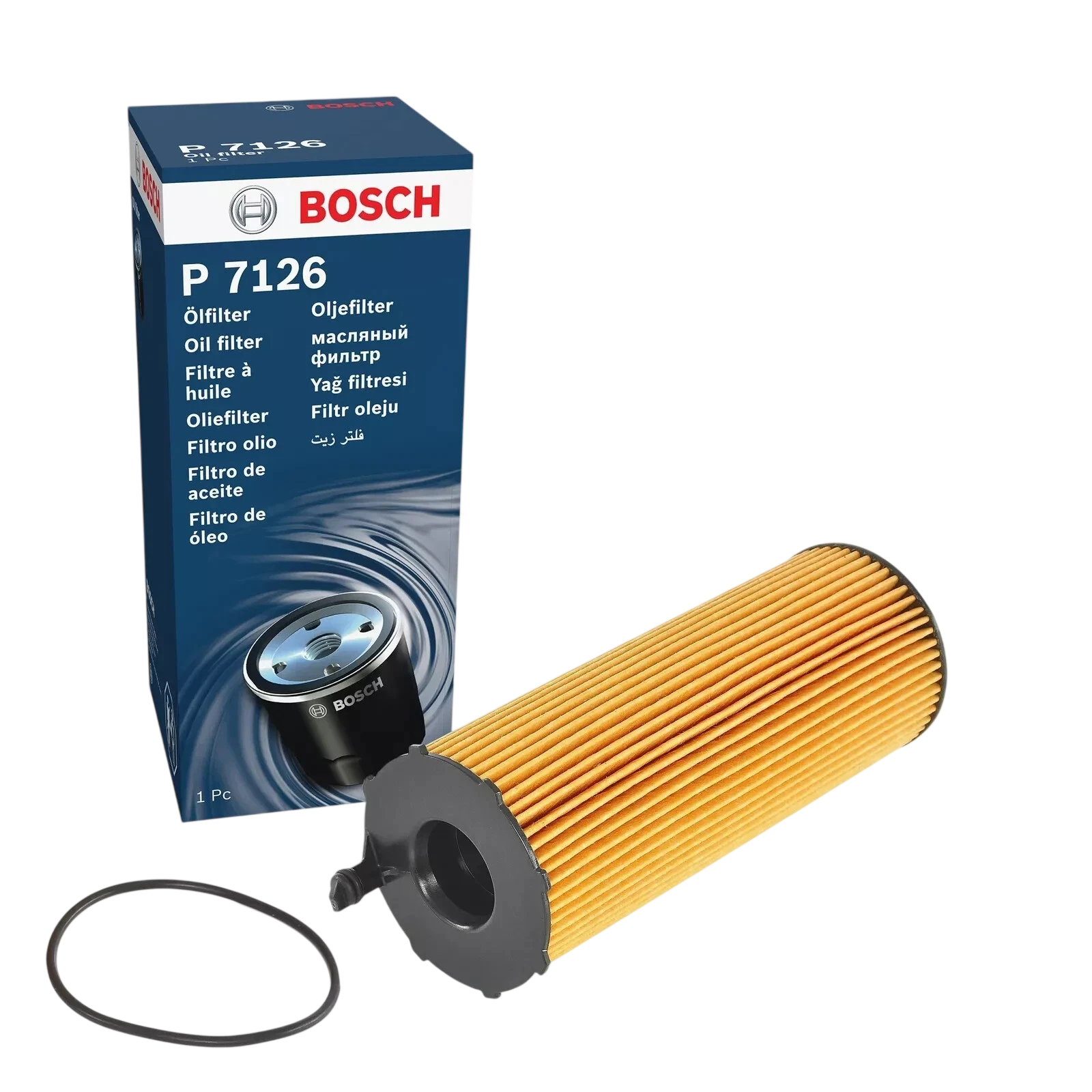 Масляний фільтр BOSCH F026407126 для Range Rover L322 3.6 TDV8 2002–2013 - Bosch - P7126 зображення 1