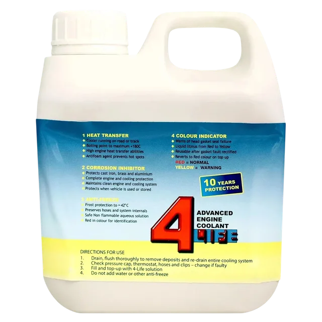 Life Forlife FLC1 Advanced Engine Antifreeze & Coolant 1L – Cooling System Protection for Classic Cars - Castrol - FLC1