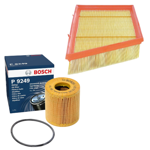 BOSCH Service Kit for Range Rover Evoque L538 2.2 Diesel 2011–2015 – Oil & Air Filters - Bosch - P9249 S0324