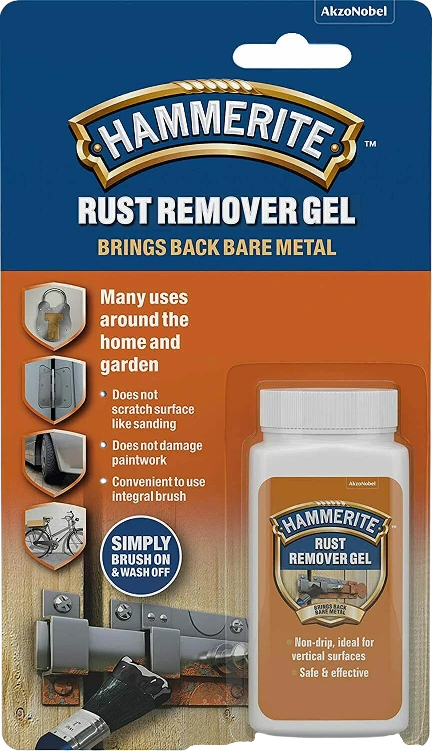 Hammerite Rust Remedy 100мл 5092868 – гель для видалення та перетворення іржі автомобіля - HAMMERITE - 5092868