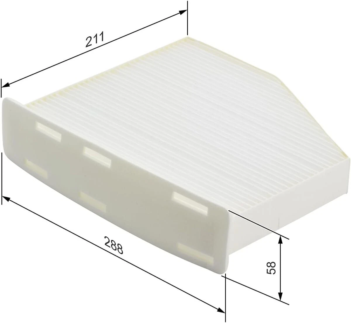 BOSCH Service Kit for VW Caddy MK3 1.9 TDI 2004–2010 – Full 4 Filter Set - Bosch - P9192 S9404 N0008 M2097 image 10
