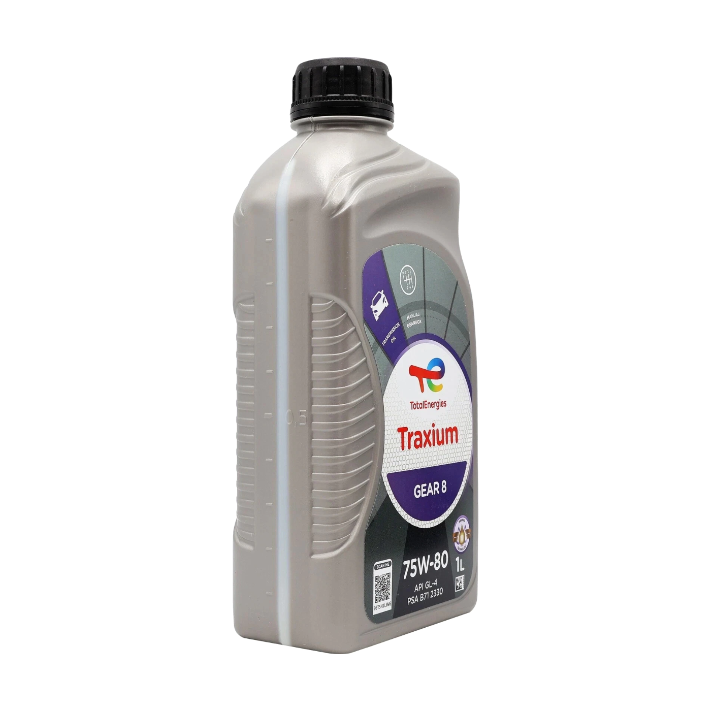 TotalEnergies Traxium Gear 8 75W-80 1L Manual Transmission Oil API GL-4 PSA B71 2330 - TotalEnergies - 214082 image 3
