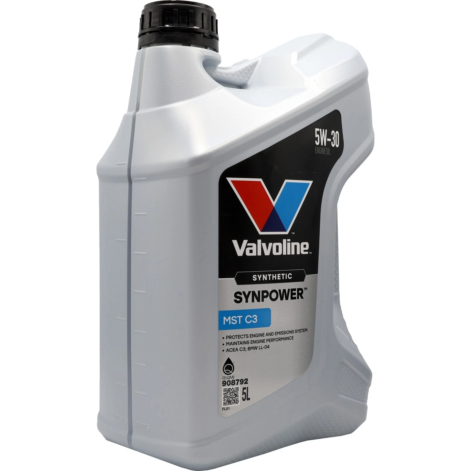 Valvoline SynPower MST C3 5W-30 5л 908792 – повністю синтетична моторна олива - VALVOLINE - 908792 зображення 3