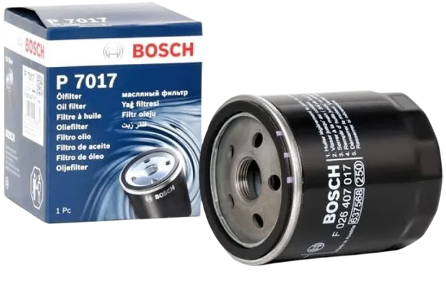 Масляний фільтр двигуна Bosch P7017 F026407017 для Ford Mondeo MK4 1.8 TDCi дизель 2007–2015 - Bosch - P7017