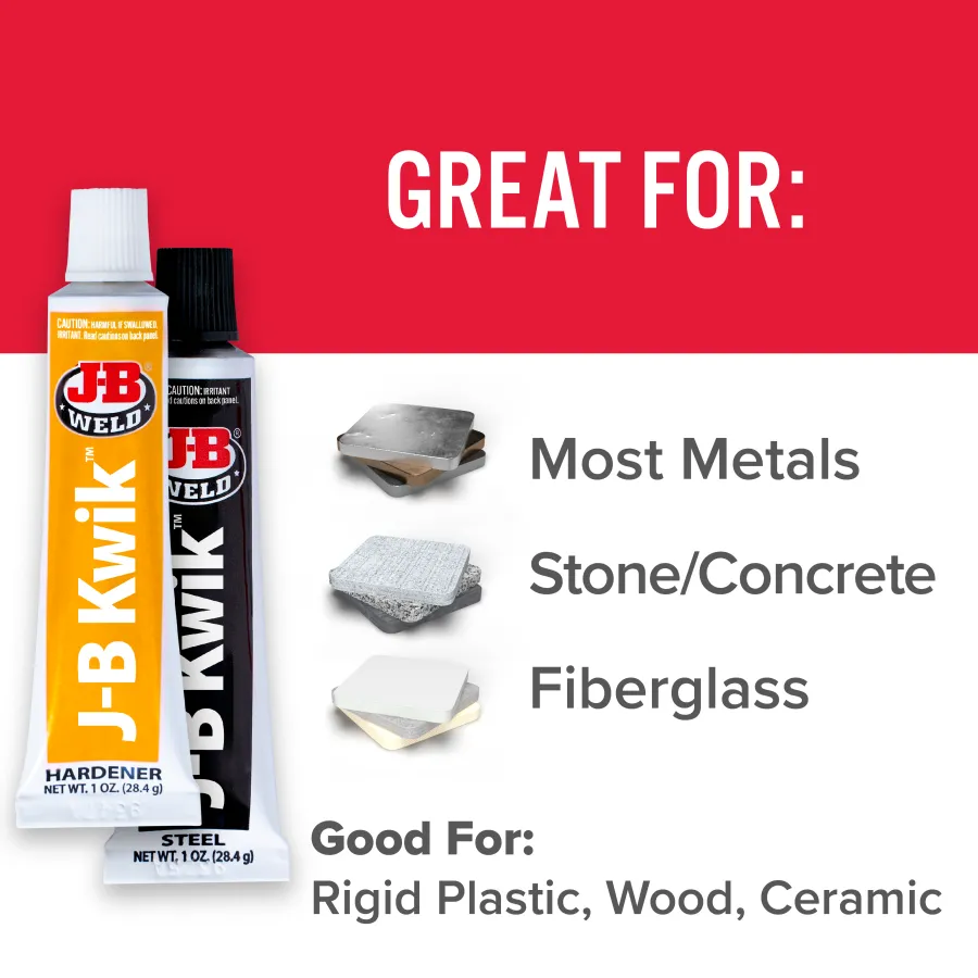 Клей епоксидний двокомпонентний J-B Weld KwikWeld 57г 8276 - J-B WELD - 8276 зображення 2