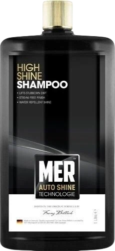 MER High Shine Car Shampoo 1L MASSH1 – Gloss Finish Water Repellent Car Wash - MER - MASSH1 image 1