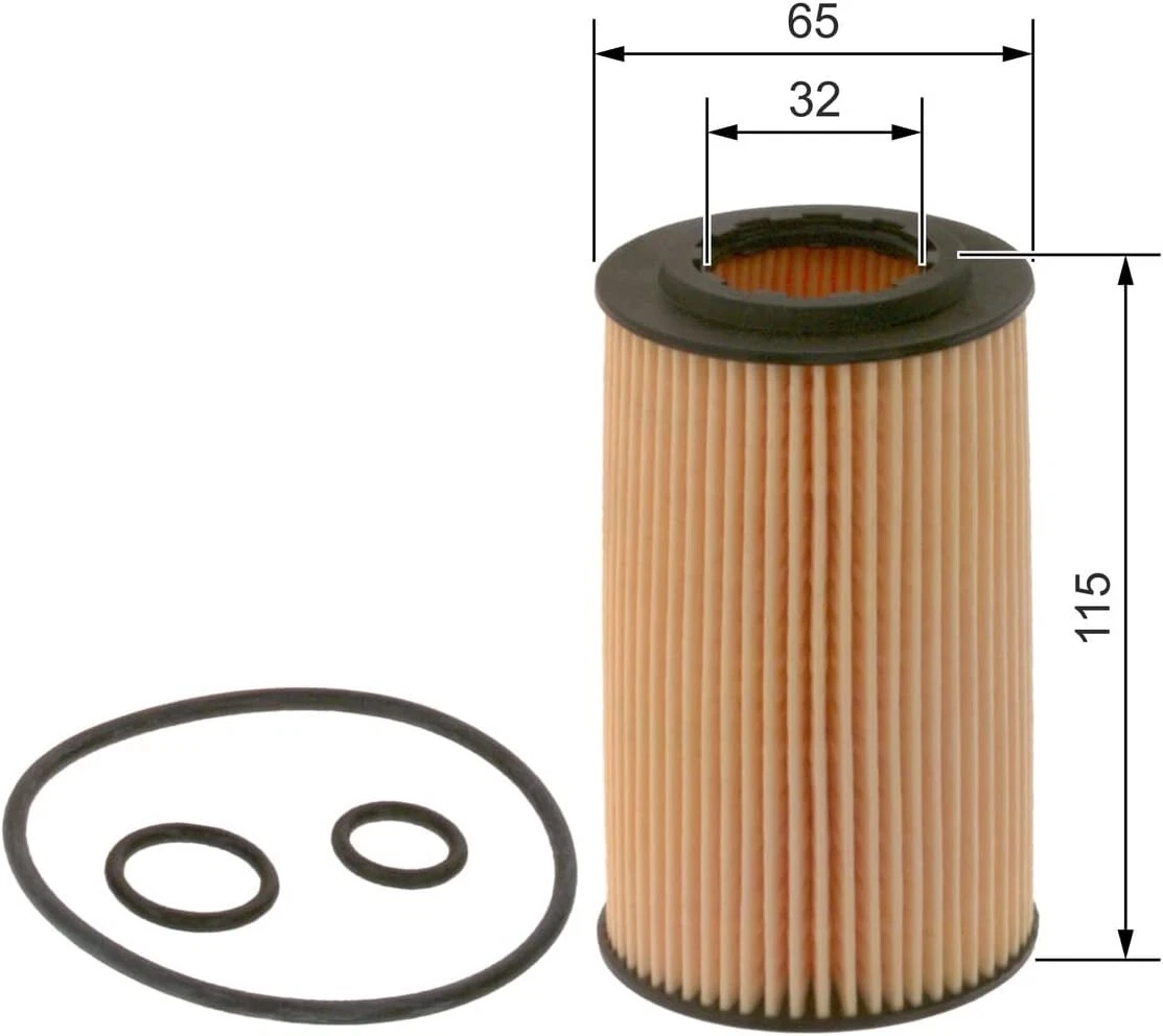 BOSCH Service Kit for Mercedes Sprinter 906 OM651 2009–2016 – Oil Air & Fuel Filters - Bosch - P7112 S0055 N2065 image 6
