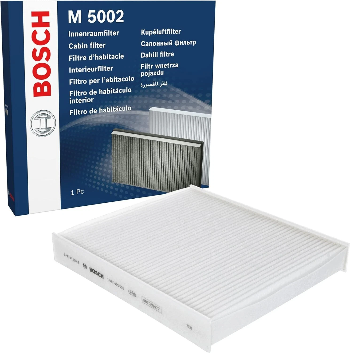 BOSCH Service Kit for Audi A1 1.4 TFSI 2010–2019 – Filters & Spark Plugs - Bosch - F026407183 S0391 M5002 0242240665 x4 image 5