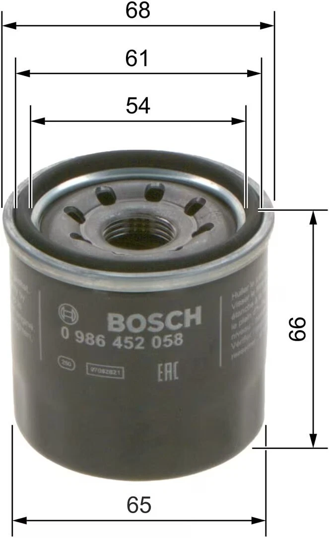 BOSCH Service Kit for Suzuki Alto 1.0 2009–2022 – Air & Oil Filters - Bosch - P2058 S0231 image 2