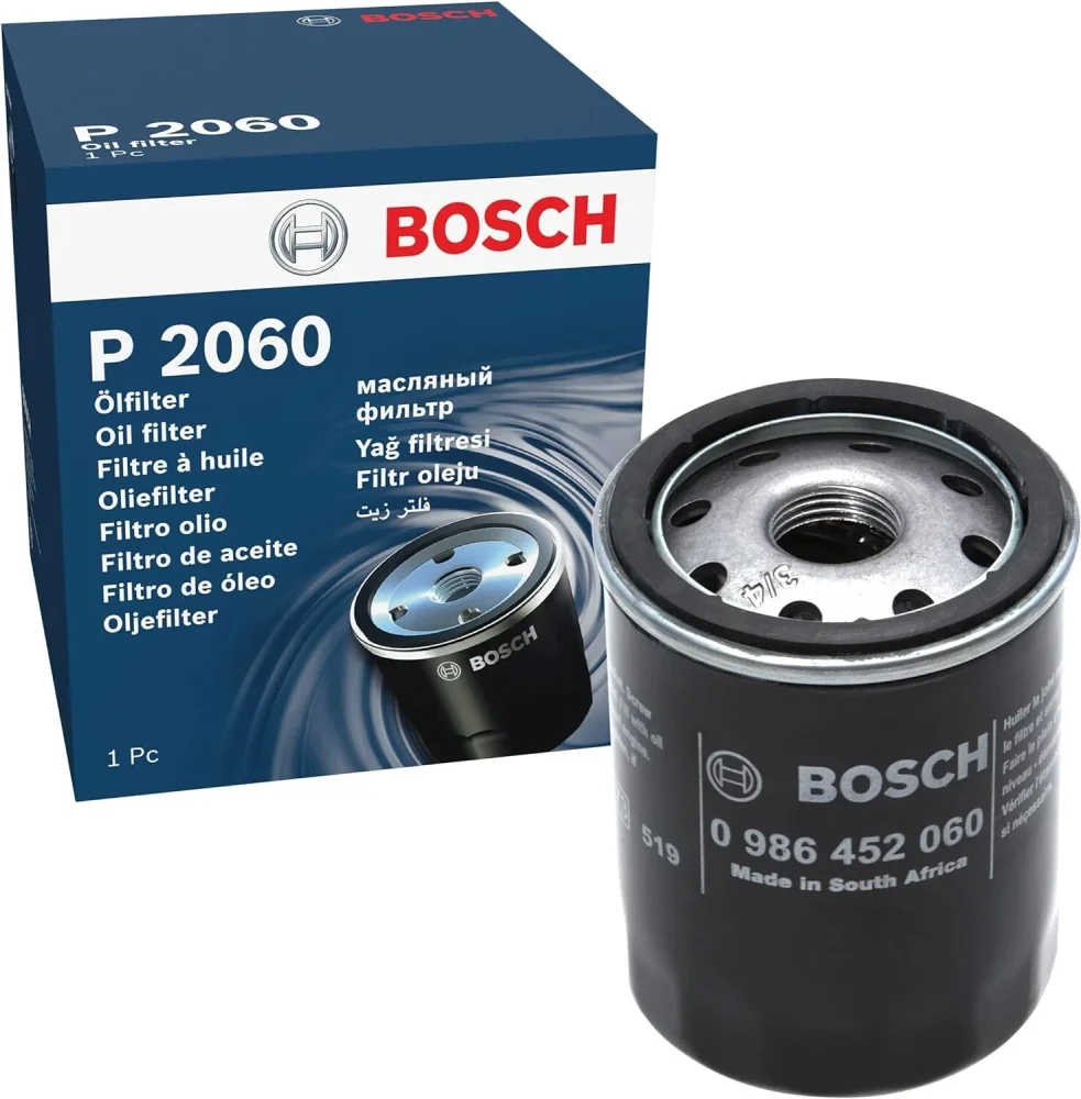 Комплект ТО Bosch для Nissan Micra MK3 1.0 1.2 1.4 бензин 2002–2008 масляний і повітряний фільтри та 5 л моторної оливи - Bosch - N2325L P2060 S3273 зображення 8