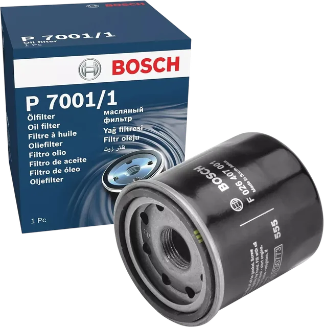 Bosch Oil Filter P7001/1 for Subaru Impreza Turbo WRX STI 1992–2007 - Bosch - P7001/1