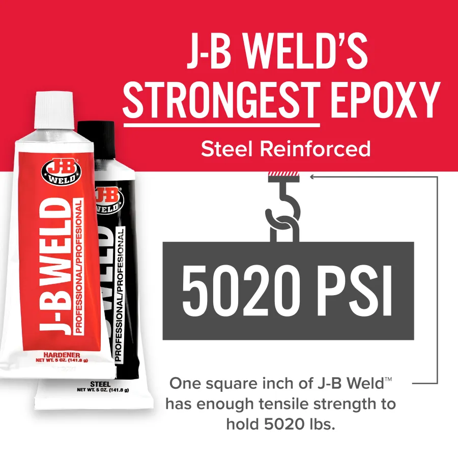 Епоксидний клей двокомпонентний J-B Weld Original 284гр 8281 - J-B WELD - 8281 зображення 3