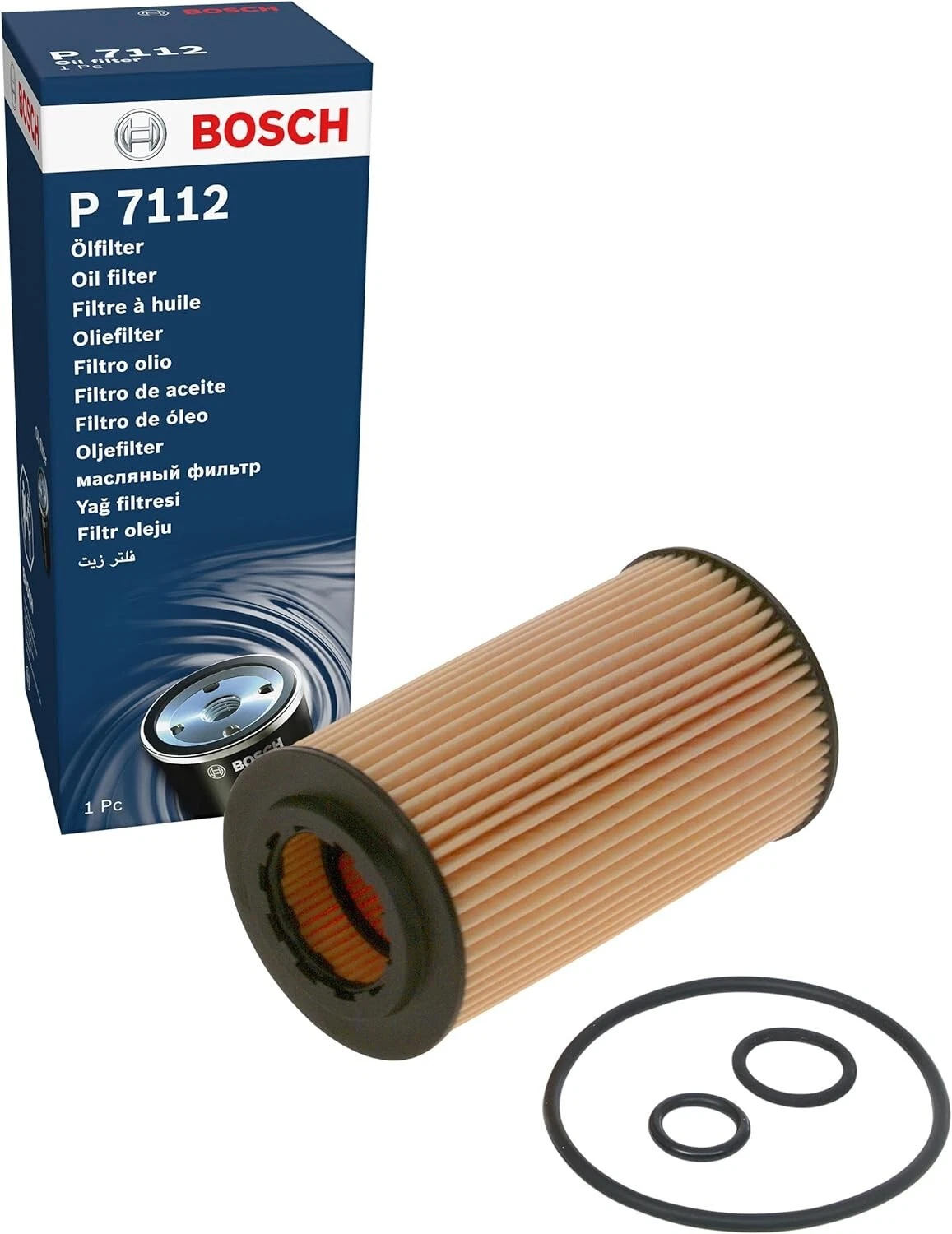 BOSCH Service Kit for Mercedes Sprinter 906 OM651 2009–2016 – Oil Air & Fuel Filters - Bosch - P7112 S0055 N2065 image 5