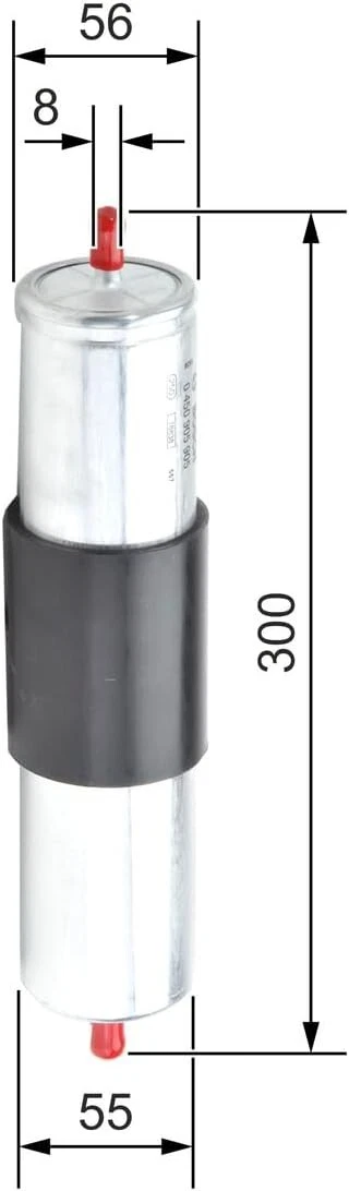 BOSCH Fuel Filter for BMW 316 318 320 323 325 328 – E31 E34 E36 E38 E39 E46 Petrol - Bosch - F5905 image 2
