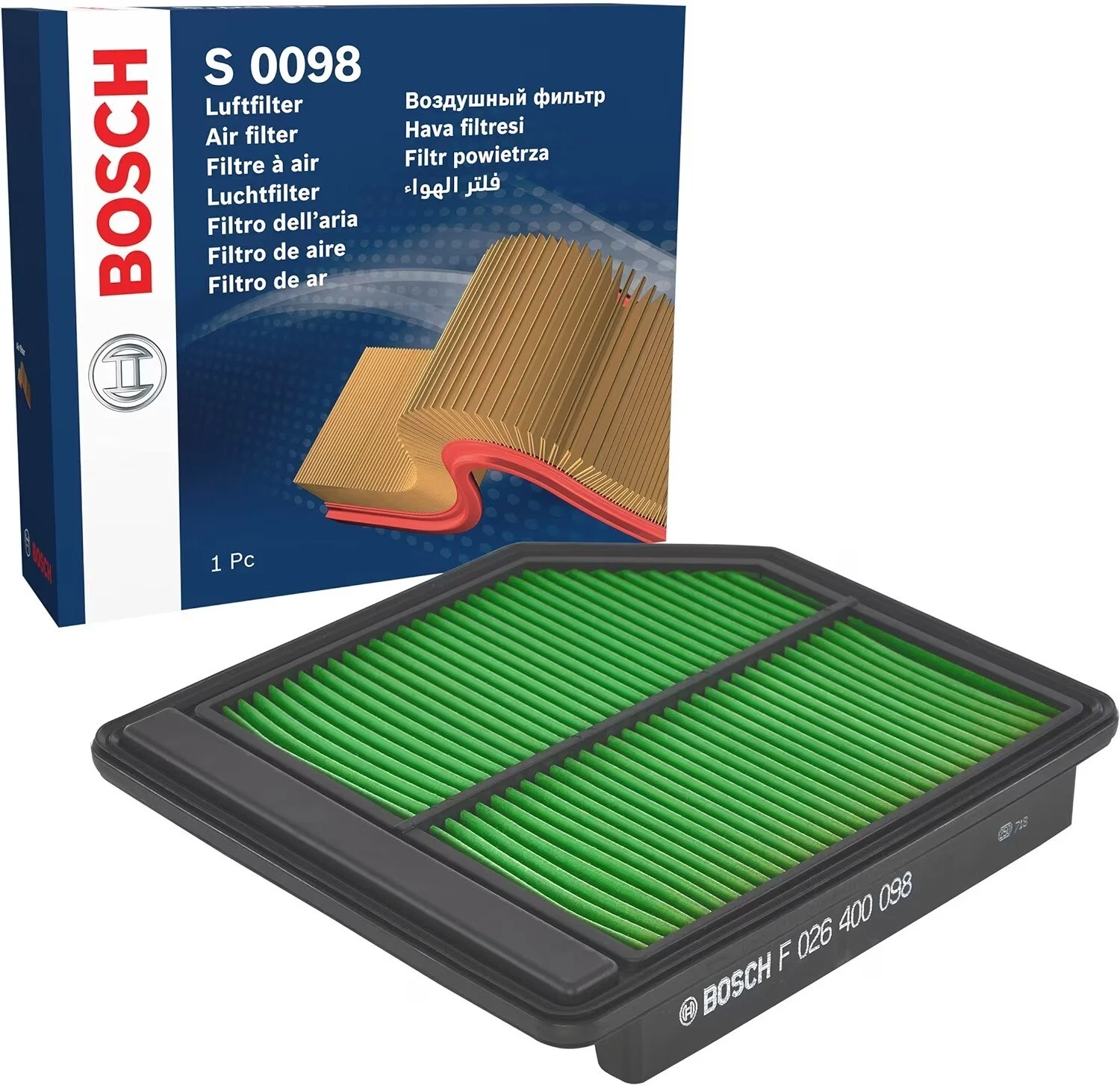BOSCH Service Kit for Honda Civic MK8 1.8 i-VTEC 2005–2012 – Air Oil & Cabin Filters - Bosch - P7077 S0472 M2203 image 7