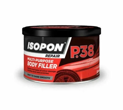 Ремкомплект для кузова U-POL Isopon P38 & P40 шпаклівка 2×250 мл 500 мл - Isopon - P38/S P40/S APL/3 H3840/S зображення 5