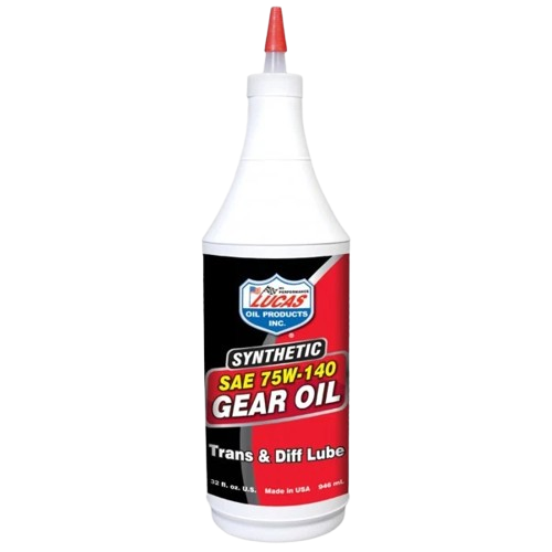 Lucas Oil 40121A Synthetic SAE 75W-140 Gear Oil Transmission & Differential Lubricant 946ml - Lucas - 40121A