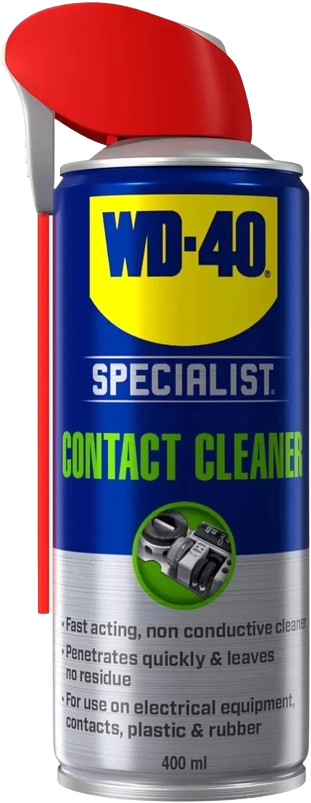 WD-40 Specialist Contact Cleaner 400ml 44376 – Fast Drying Electrical Contact Cleaning Spray - WD-40 - 44376