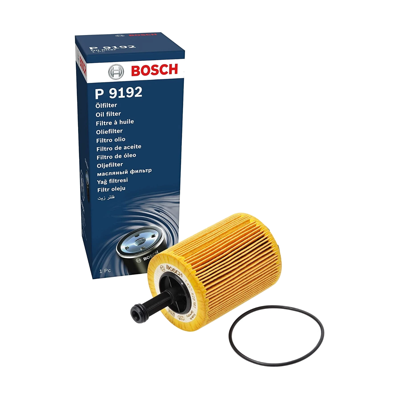 BOSCH P9192 Oil Filter – Audi A2 A3 A4 A5 A6 Q5 TT 1.4 1.9 2.0 TDI 2000–2012 - Bosch - P9192