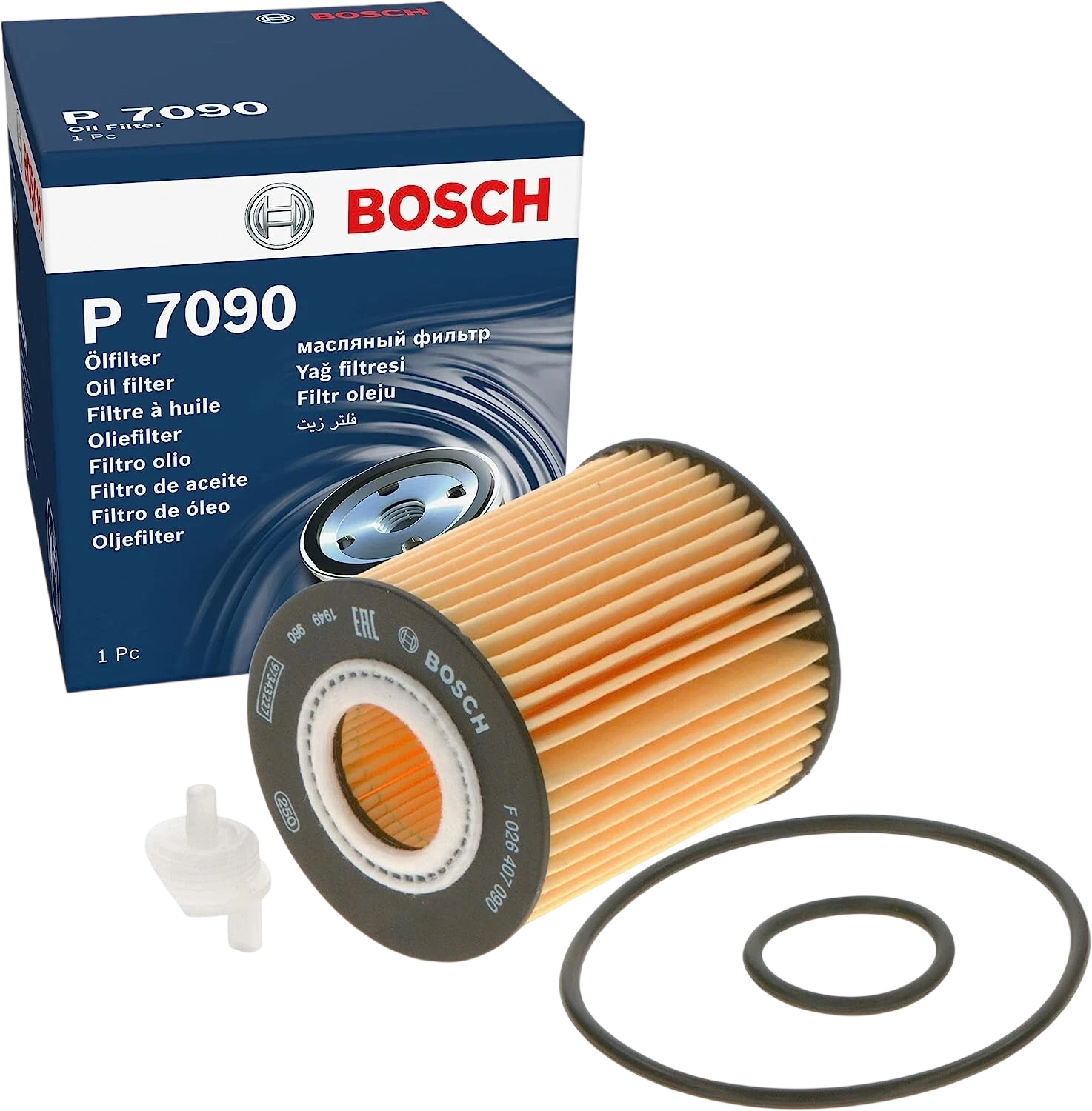 Масляний фільтр BOSCH P7090 – для Lexus GS IS LS та Toyota Corolla RAV4 Avensis Auris Verso - Bosch - P7090