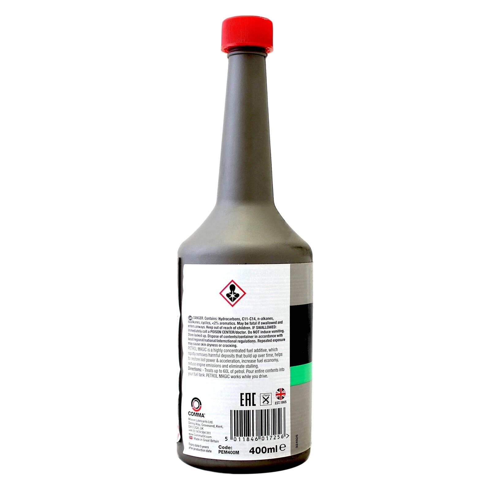 Comma Petrol Magic PEM400M Fuel Injector & System Cleaner – One Treatment - Comma - PEM400M image 2