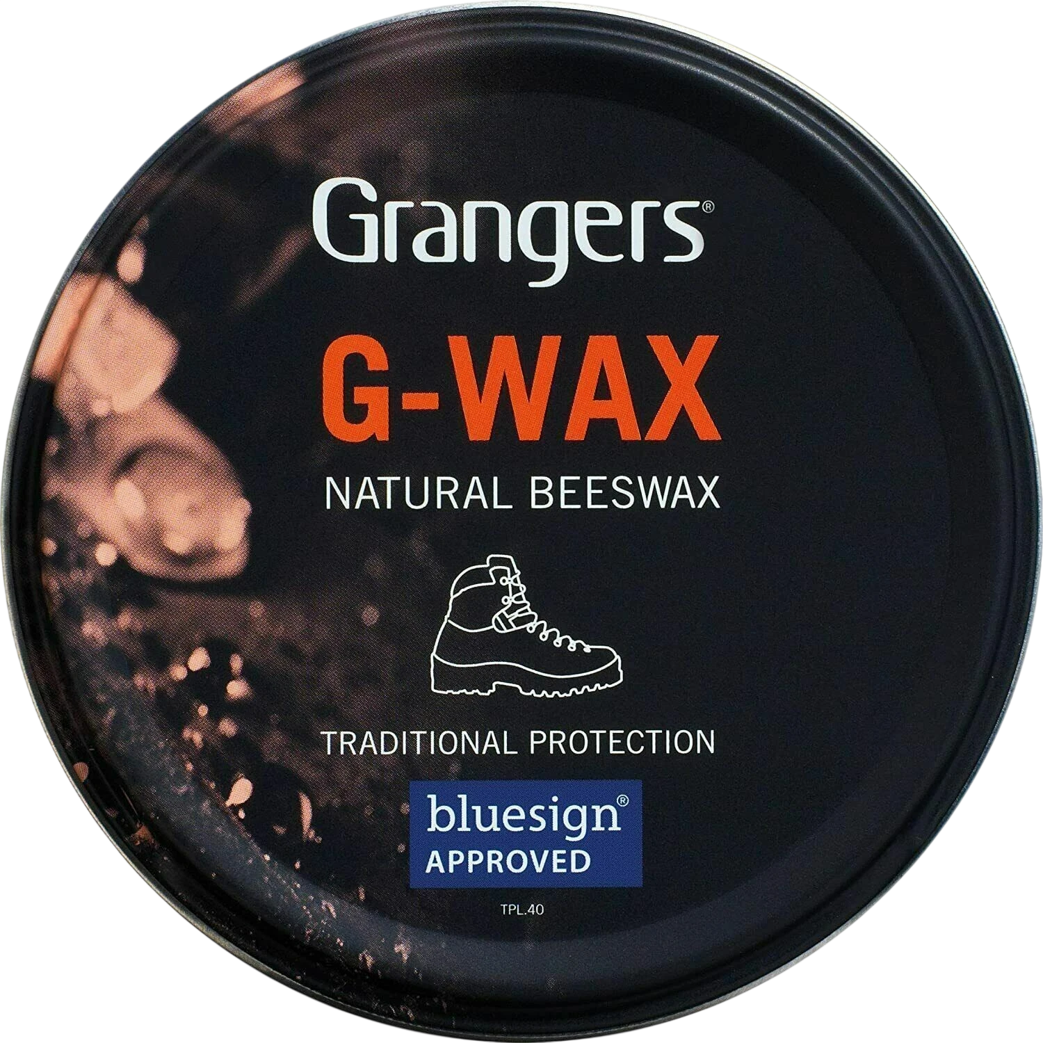 Grangers G-Wax 80g – Beeswax Leather Boot & Shoe Waterproofing Polish - Grangers - GRF79 image 1