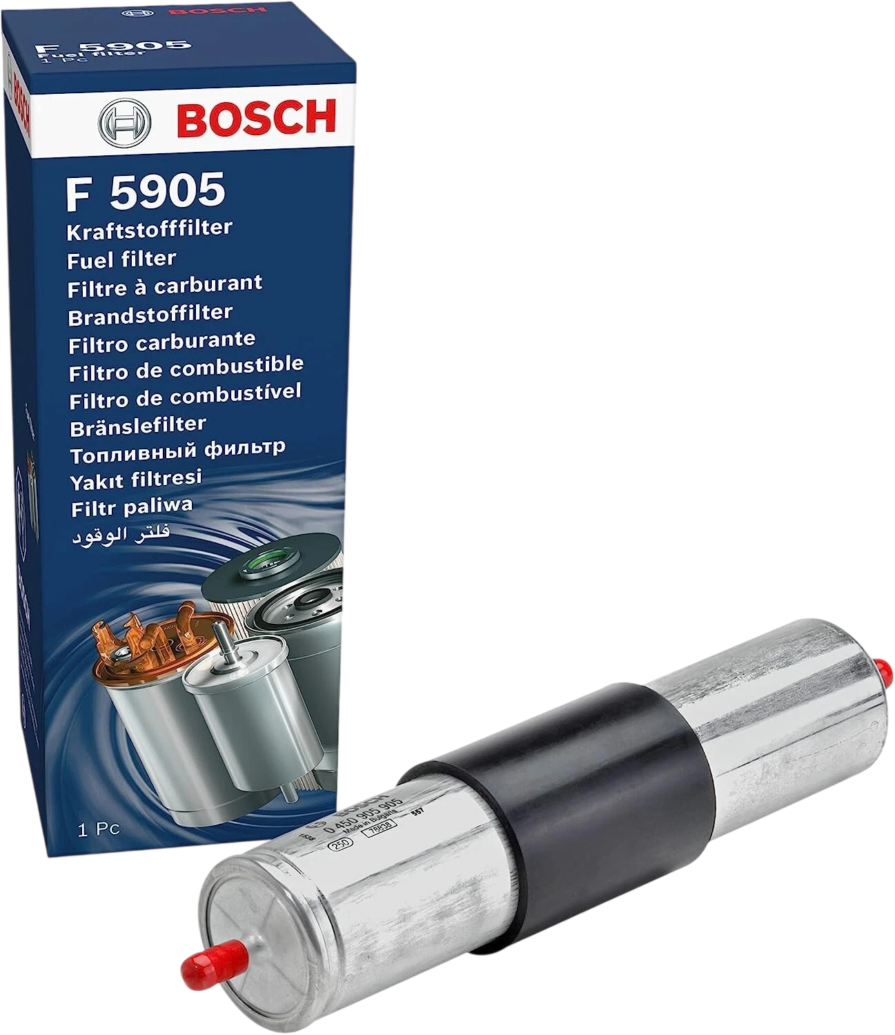 BOSCH Fuel Filter for BMW 316 318 320 323 325 328 – E31 E34 E36 E38 E39 E46 Petrol - Bosch - F5905