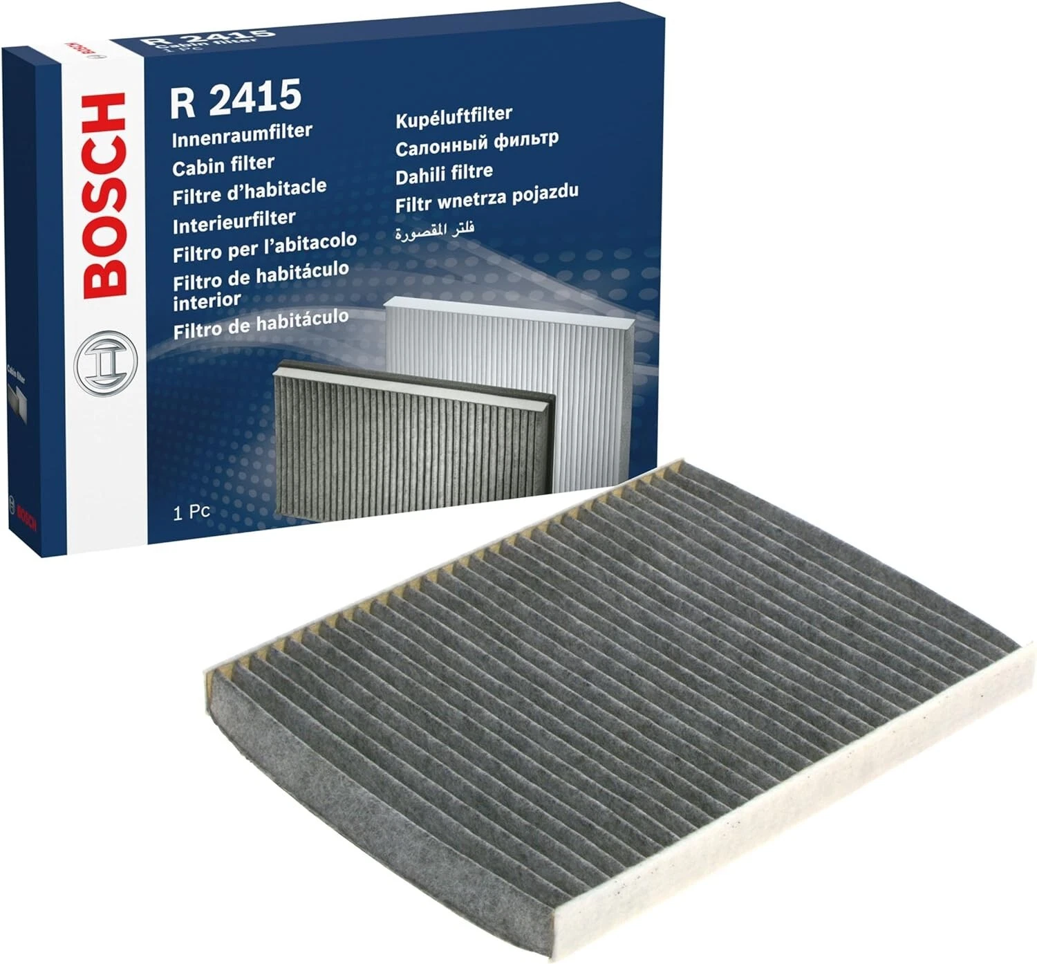 OSCH Service Kit for Ford Fiesta MK7 1.25 1.4 1.6 2008–2018 – Oil Air Cabin Filters & 4 Spark Plugs - Bosch - 0242236633 x4 S0135 P7078 R2415 image 5