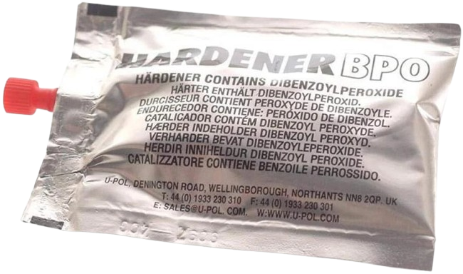 Isopon BPO Hardener 20г H3840/S – затверджувач для автомобільної шпаклівки P38 P40 – 1 пакет - Isopon - H3840/S