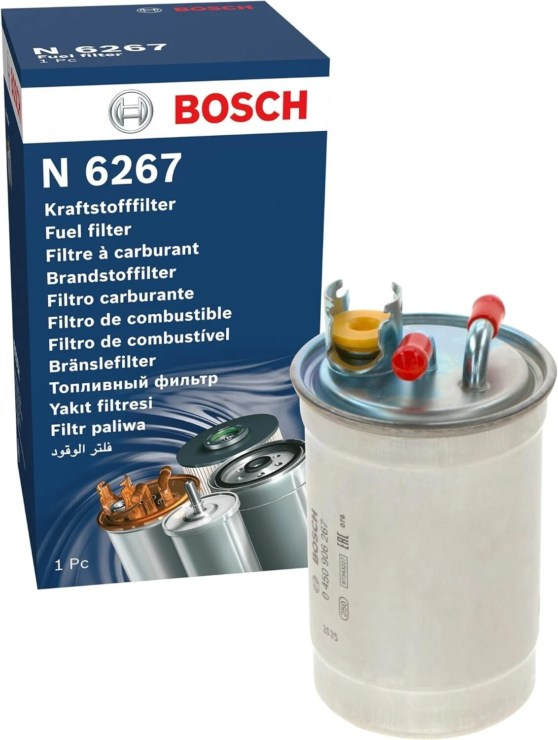 BOSCH Сервісний комплект для VW Transporter T4 2.4 2.5 TDI 1996–2004 – масляний, повітряний, паливний і салонний фільтри - Bosch - P3087 S3747 M2056 N6267 зображення 10