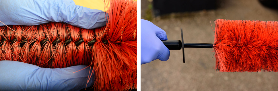 Martin Cox Extra Large Reach Red Wheel Brush MOGG156 Cleaning Brush - Martin Cox - MOGG156 image 2