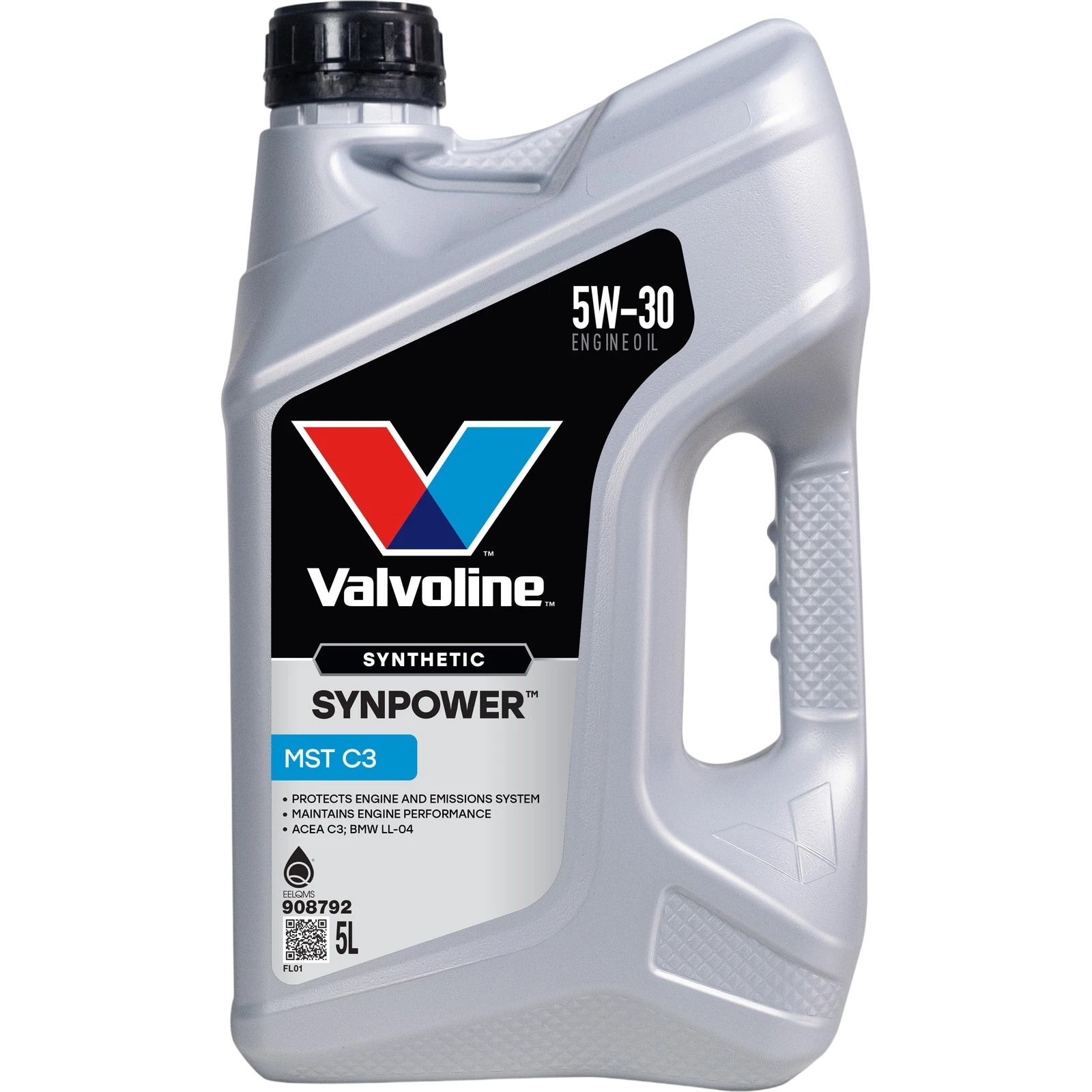 Valvoline SynPower MST C3 5W-30 5л 908792 – повністю синтетична моторна олива - VALVOLINE - 908792 зображення 1