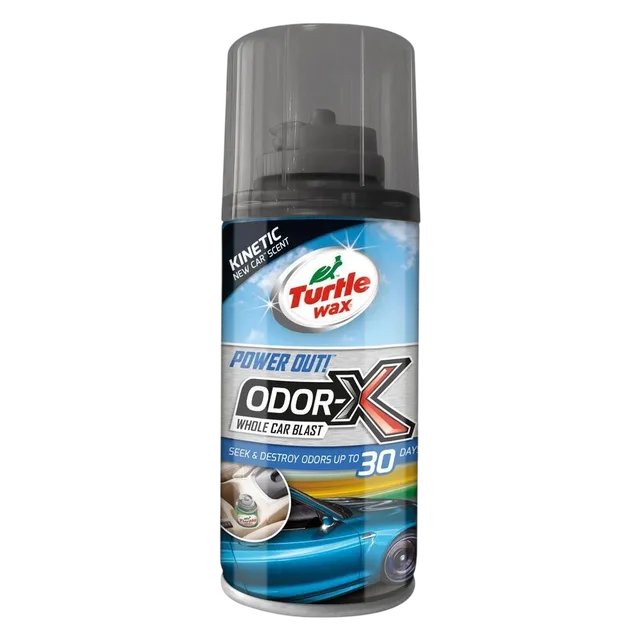 Turtle Wax Power Out Odor-X Whole Car Blast 100ml 53099 – New Car Scent - Turtle Wax - 53099