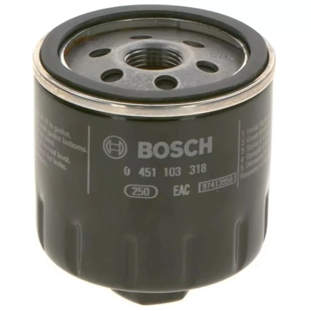 Масляний фільтр Bosch 0451103318 для Audi A2 Skoda Octavia Seat Ibiza VW Polo - Bosch - P3318 зображення 3